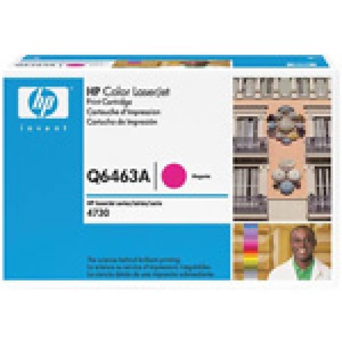 Toner originale HP magenta per stampante Laserjet 4730mfp CM4730MFP P/N Q6463A