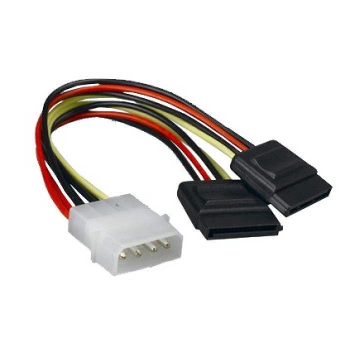 Cavo Alantik interno MOLEX to 2xSATA