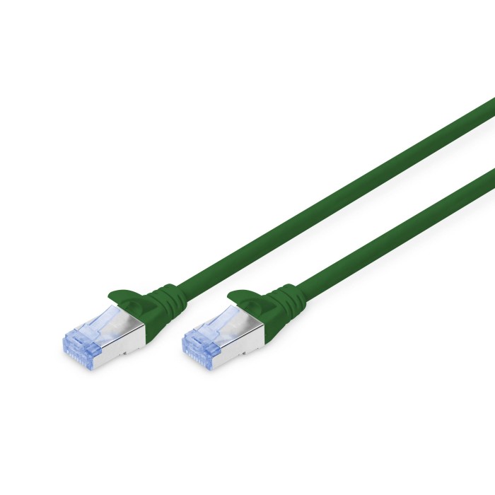 CAVO RETE CAT 5E SCHERMATO SF/UTP COLORE VERDE MT 5 DIGITUS