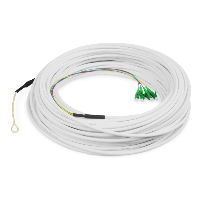 DIGITUS Cavo FTTH Drop, single mode, 4 fibre, 4 LC/APC, 30 m