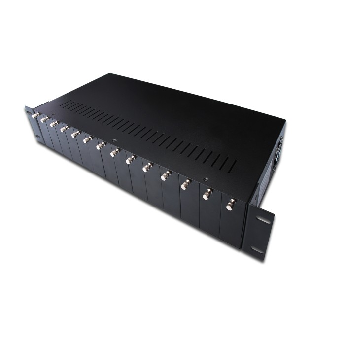 CHASSIS 19' PER 14 MEDIA CONVERTER ALIMENTATO DIGITUS