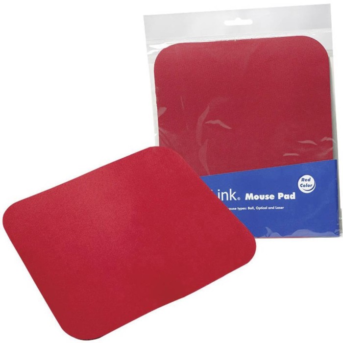 TAPPETINO PER MOUSE 220 x 250 MM ROSSO