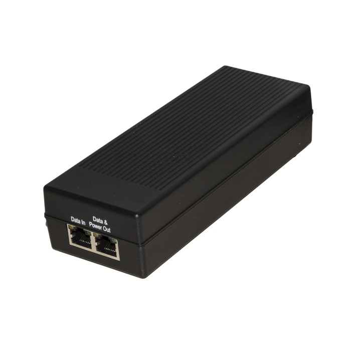 INIETTORE GIGABIT POE+ 802.3AT, 30 WATT PER RETI