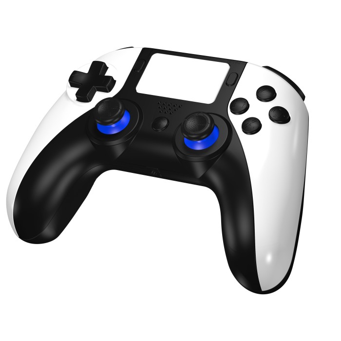 CONTROLLER WIRELESS COMPATIBILE PER PS4 E PC CON TOUCHPAD E ALTOPARLANTI