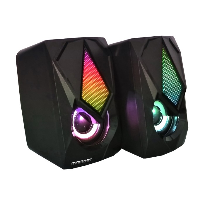 Speaker OvBoost usb 2.0 black RGB