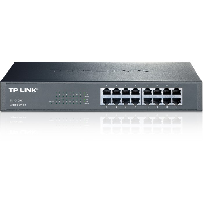 SWITCH 16 PORTE 10/100/1000 TP-LINK