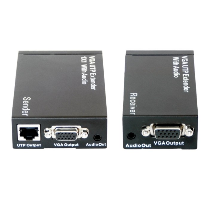 Extender vga su cavo ethernet fino a 300mt con audio