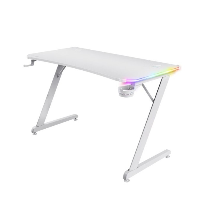 TRUST 25328 GXT709W LUMINUS RGB DESKGXT RGB DESK WHT