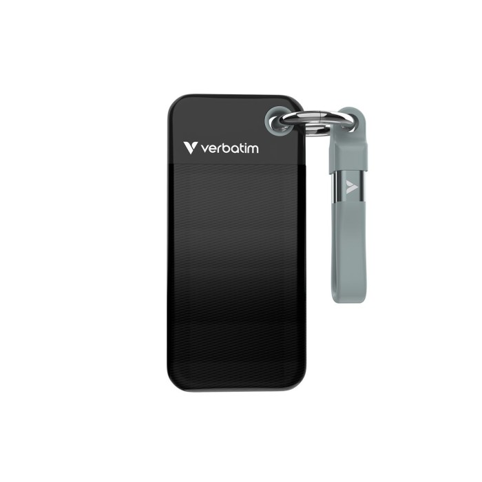 VERBATIM 32190 VERBATIM POCKET SSD USB 3.2 GEN 2 1TB BLACK/GREY