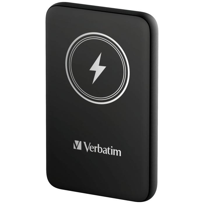 VERBATIM 32245 VERBATIM MAGNETIC WIRELESS POWER BANK 10000 BLACK