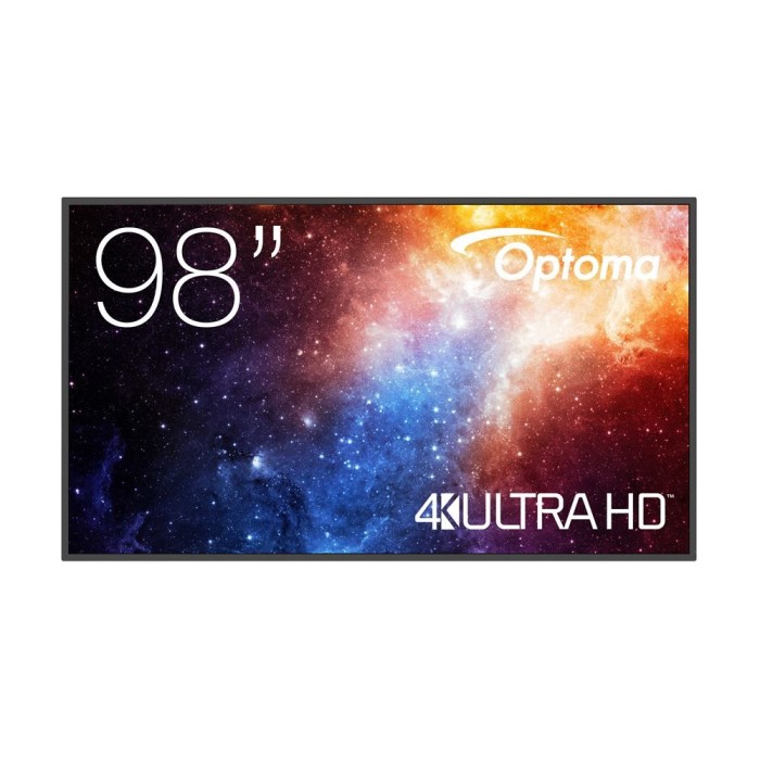 OPTOMA N3981K MONITOR 4K 98   450- 1200:1. ANDROID 11